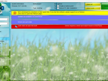 Snappy Driver Installer (SDI)