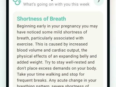 Pregnancy Tracker by Sprout