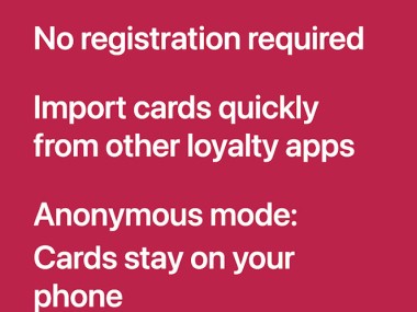 SuperCards Loyalty Card Wallet