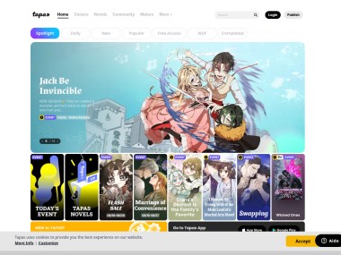 Tapas – Comics and Novels