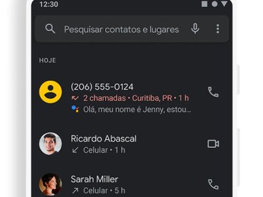 Telefone do Google
