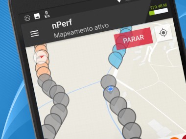 nPerf - Teste velocidade 4G 5G WiFi