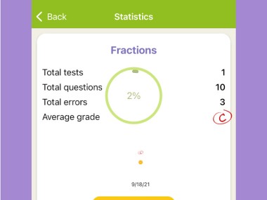 Math Tests: learn mathematics