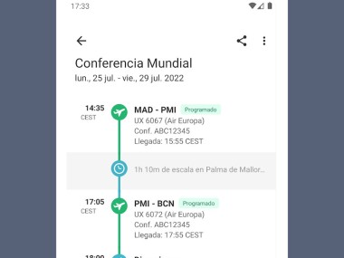 TripIt: Planificador de viajes