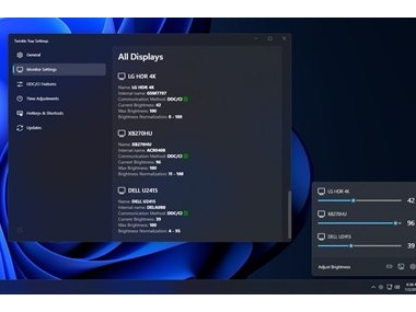 Twinkle Tray: Brightness Slider