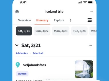 Wanderlog - Trip Planner App