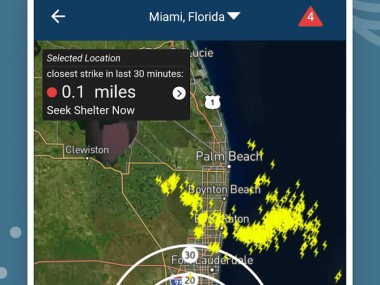 Radar por WeatherBug