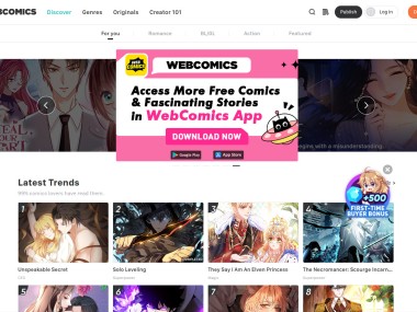 WebComics - Webtoon & Manga