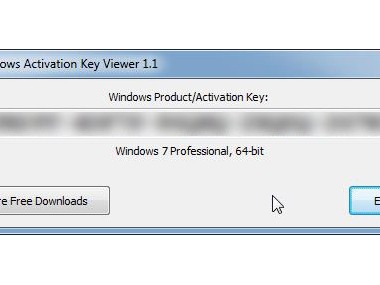 Windows Activation Key Viewer