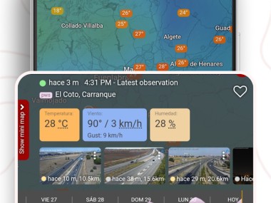 Windy.com: Previsión del clima