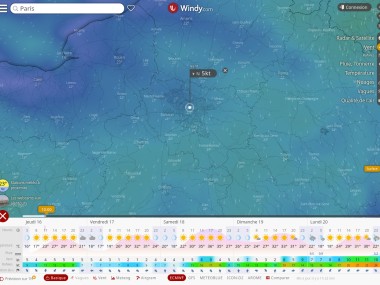 Windy.com - Prévisions météo (Windyty)