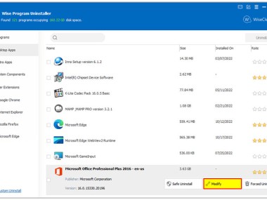 Wise Program Uninstaller