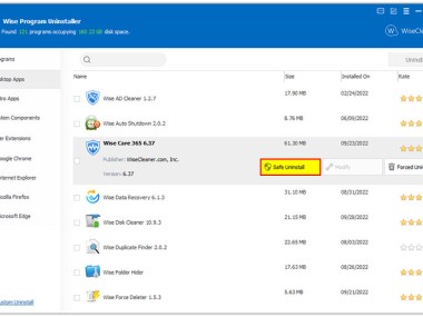 Wise Program Uninstaller