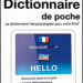 Dictionnaire de poche
