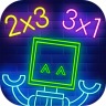Times tables for kids & MATH-E
