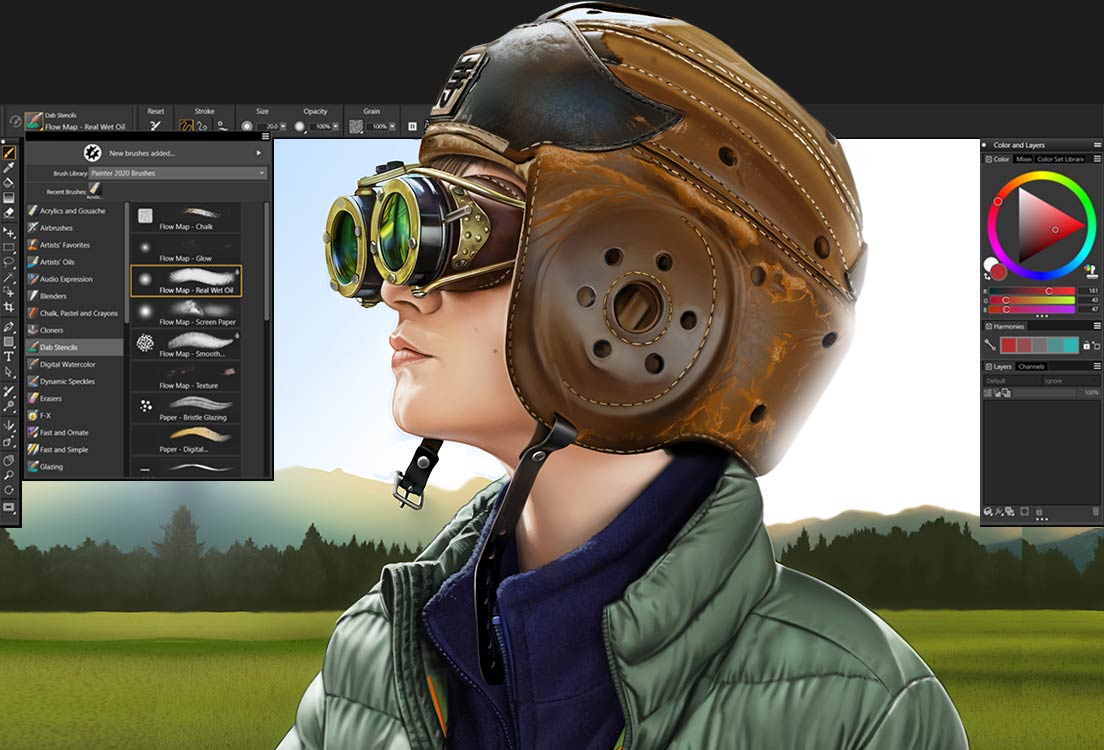 Corel painter. Corel Painter 2020. Corel Painter Интерфейс. Программа corel Painter 2020. Painter редактор.