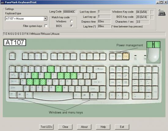 Clavier Microsoft Internet Keyboard PS/2 pour PC - AZERTY - Testé,  fonctionnel