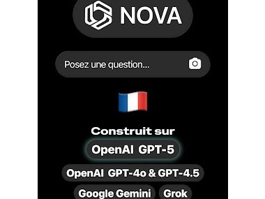 Chatbot IA français - Nova