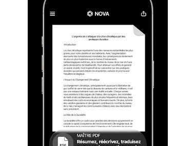 Chatbot IA français - Nova