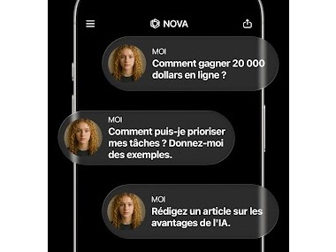 Chatbot IA français - Nova