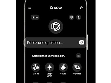 Chatbot IA français - Nova