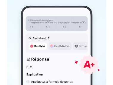 Gauth: Aide aux devoirs en IA