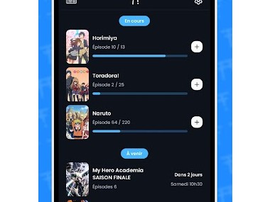 Hyakanime - Gestionnaire Anime