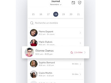 Jibble : App de suivi du temps