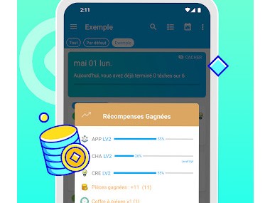 LifeUp: Gamifier Tâches Habit