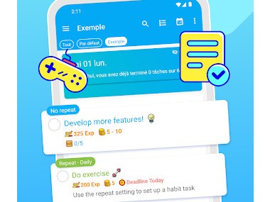 LifeUp: Gamifier Tâches Habit