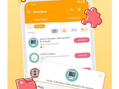 LifeUp: Gamifier Tâches Habit