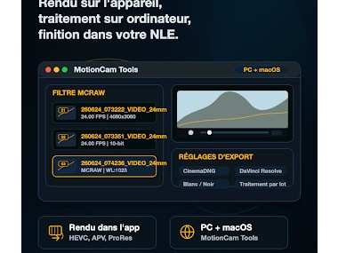 MotionCam Pro: RAW Capture