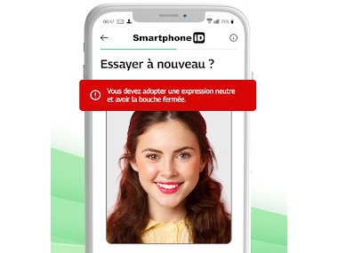 Smartphone iD - Photo identité