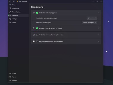 Auto Dark Mode