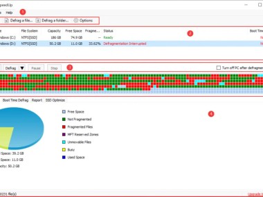 Glarysoft Disk SpeedUp