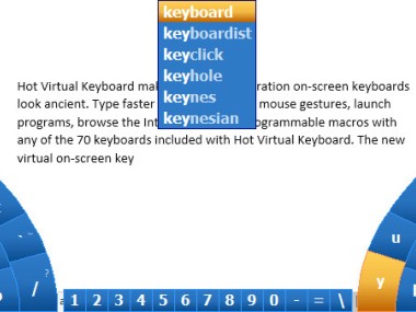 Hot Virtual Keyboard