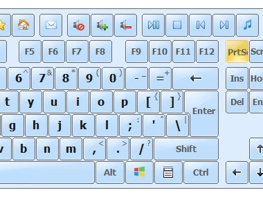 Hot Virtual Keyboard