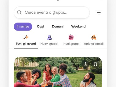 Meetup: eventi nella tua zona