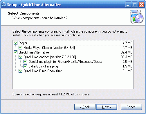 Télécharger QuickTime Alternative 3.2.2 gratuitement pour Windows