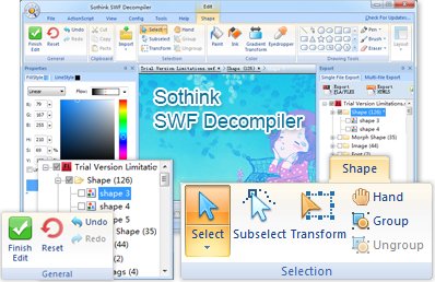 sothink swf decompiler download